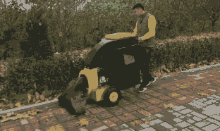 福州市物業(yè)小區(qū)街道學校落葉雜草收集車BY-T2