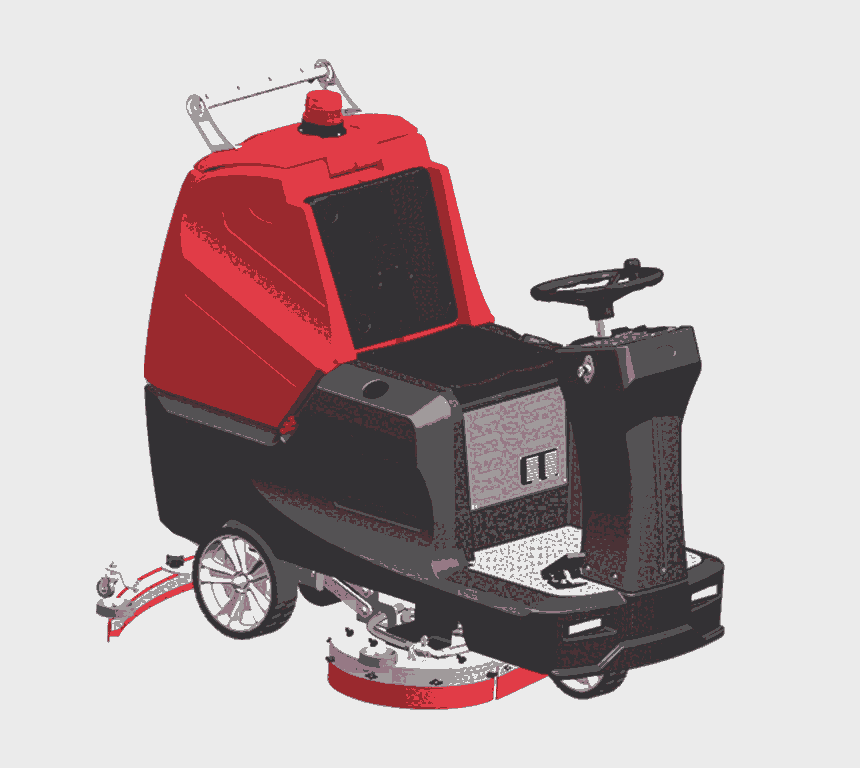 沈陽大容量雙刷駕駛式洗地機(jī)睿聯(lián)R-S900