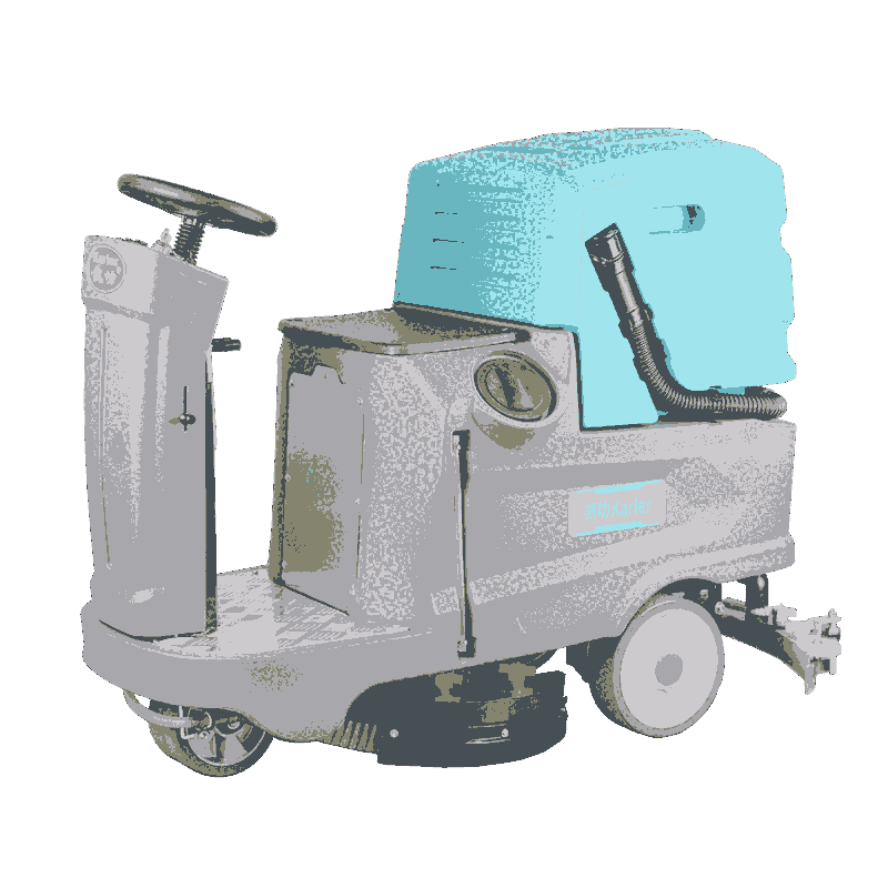 駕駛式洗地機(jī)工廠車間 太倉工業(yè)商用倉庫物業(yè)車庫電動(dòng)拖地清洗車HY70